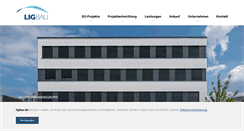 Desktop Screenshot of ligbau.de